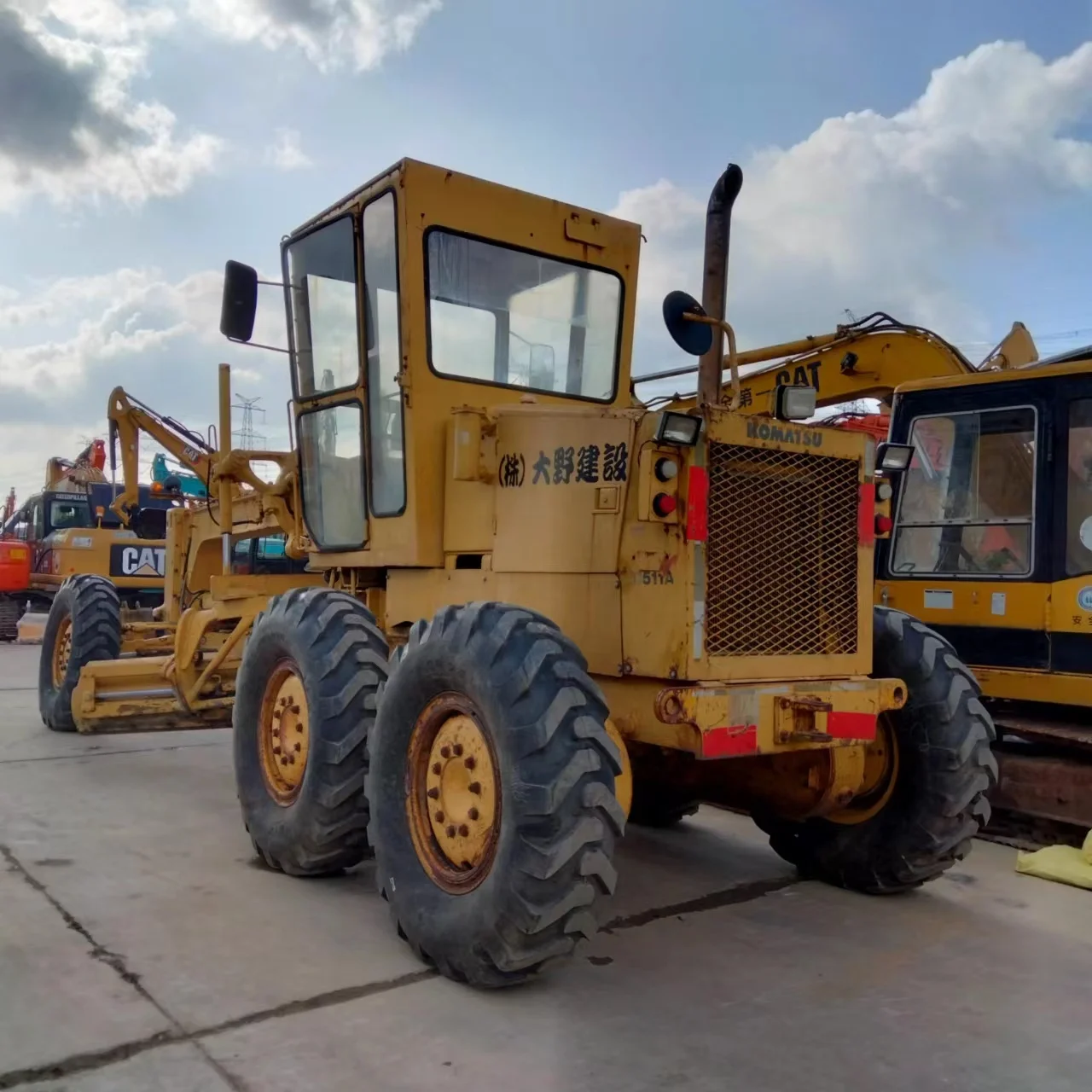 Used Gd511 Gd611 Good Performance Komatsu GD511 Motor Grader at Low Price With Good Condition