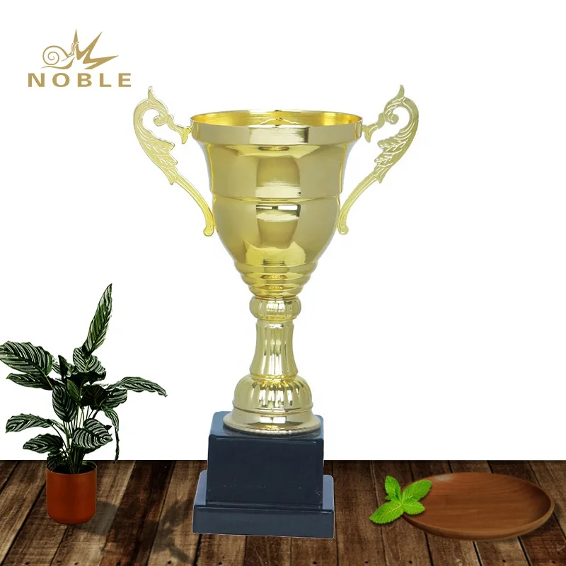 Unique design high quality sports champion metal trophy gold cup trophy
