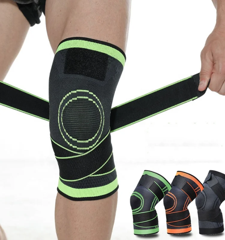 Adjustable Compression Nonslip Knee Pad Elastic Sport Knee Sleeve Nylon Knee support
