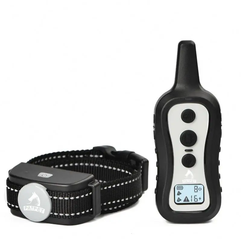 
Oem service no harm vibration shock anti-barking dog training collar with remote 
