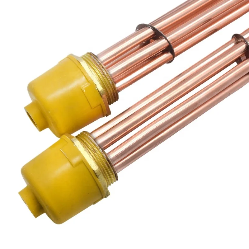 DN40 Hexagonal flange air energy tank electric heating pipe1.5InchM47Boiler thread heating rod 220V380V electric heating tube