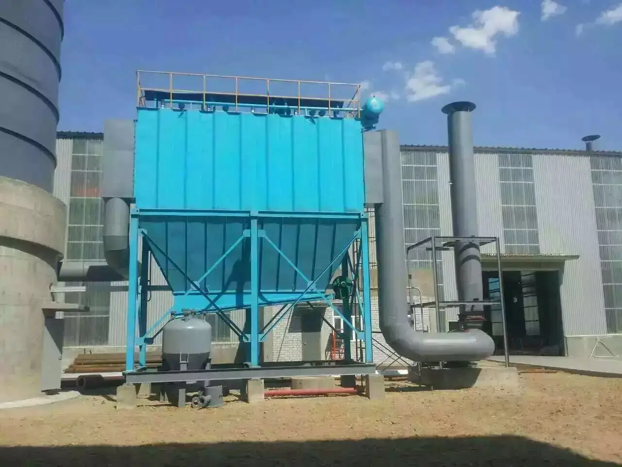 Pulse grinding and polishing vacuum cleaner Industrial dust collector single machine bag dust collector