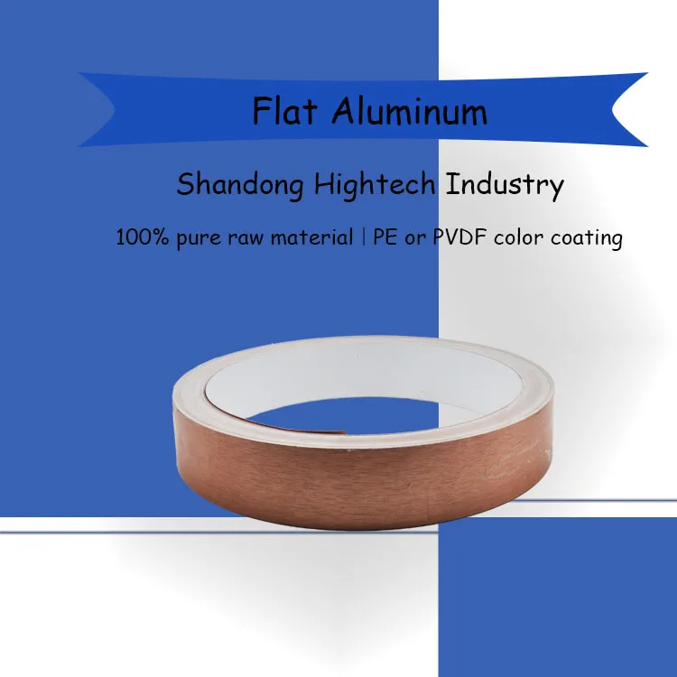 Flat aluminum channel letter strips for making small and big size pf letter signs ten years color coated guarantee