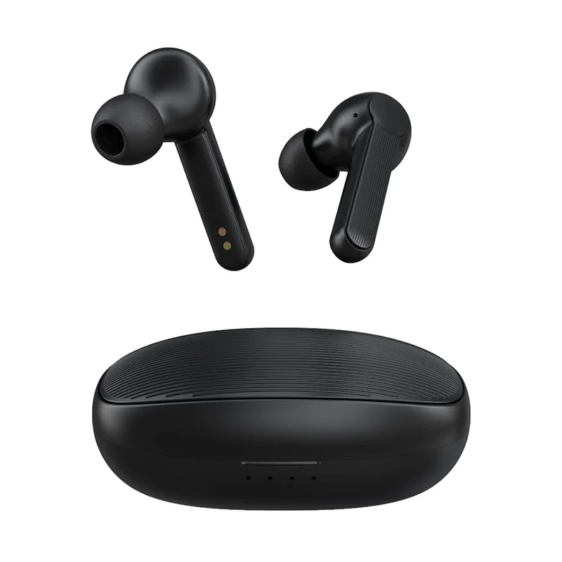 
Amazon hot sales black pods with smart touching function wireless earphone Blue tooth 