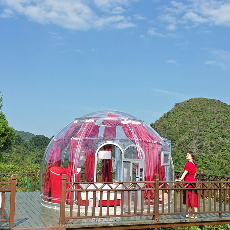 Bubble Tent Garden Dome Igloo web celebrity Restaurant and Travel