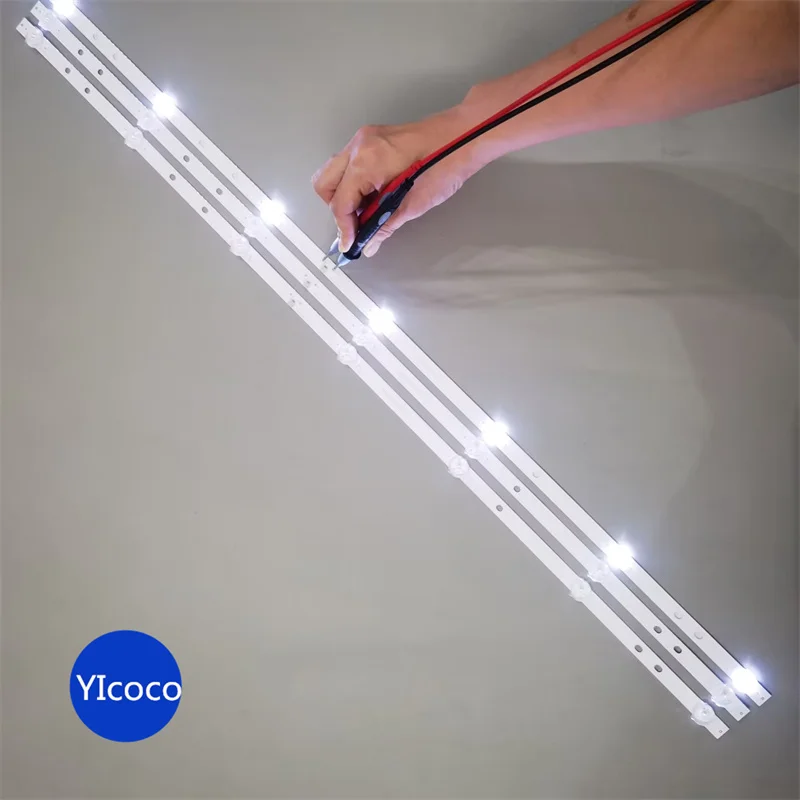 Suitable for Xiaomi L43M7-EA light strip RF-FP430013SF30-0701 A0 A1 backlight LCD TV 800MM 7LED 3V