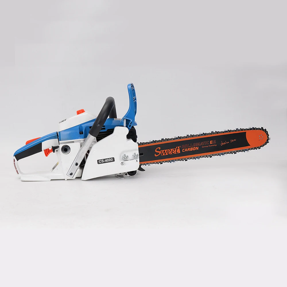 new type 1.5kw chinese supplier 39.6cc 4000 air filter wood cutting chainsaw power tools