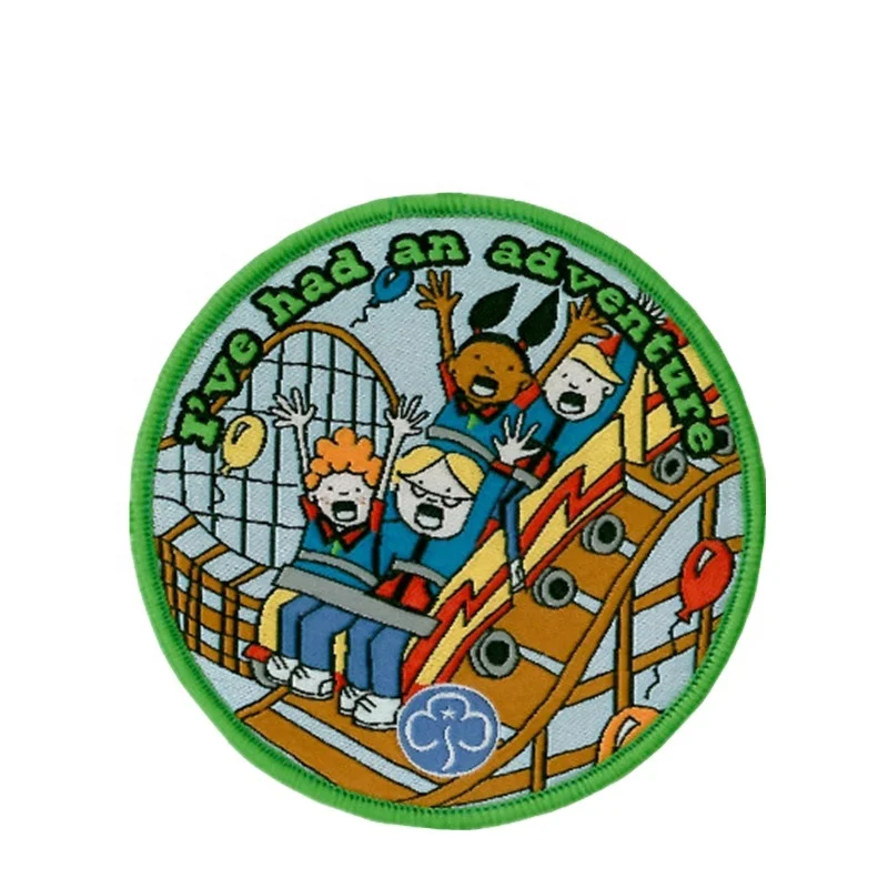 Custom Logo Woven Badge Custom Woven Patches Machine Woven Patch Custom Letter Badges For Cloth