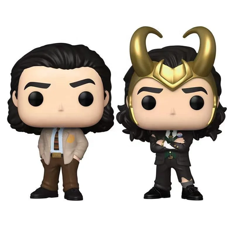 High Quality Funk0 Pop Series Superheroes loki merchandise Action Figure