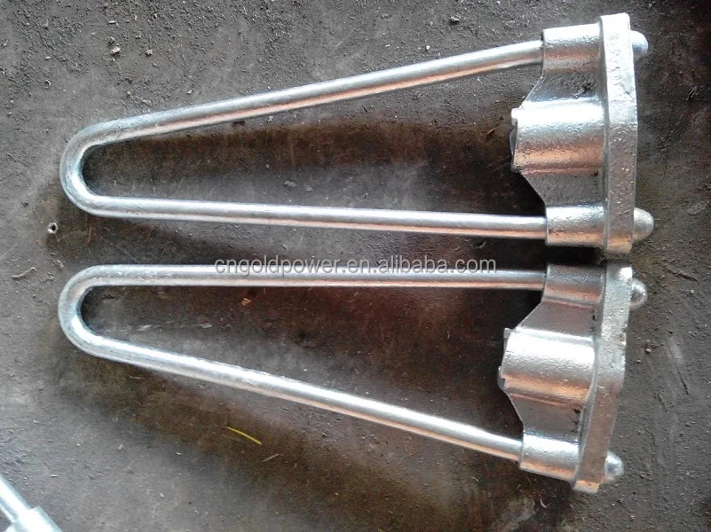 Adjustable Stay Rod Hot Dip Galvanized Steel Pole Line Hardware for Power Accessories