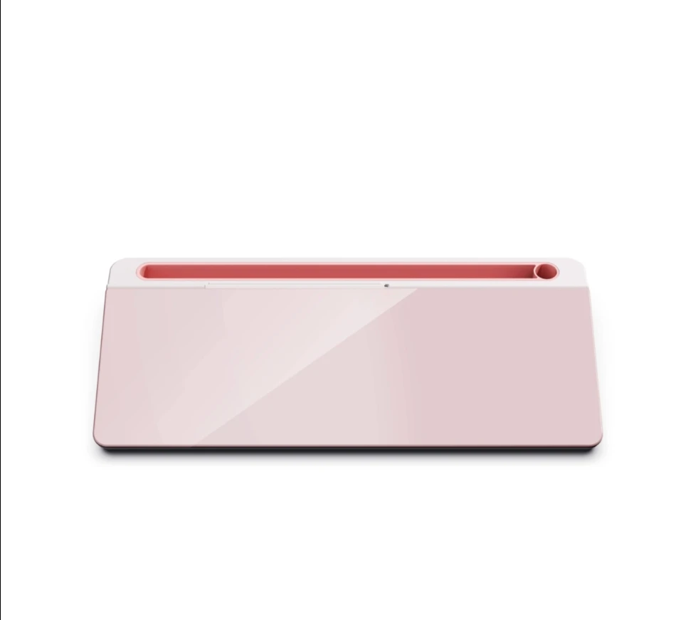 Top-Ranked Amazon White Glass Desktop Dry-Erase Board School Computer Desk Pad with Keyboard Stand Whiteboard Drawer Organizer