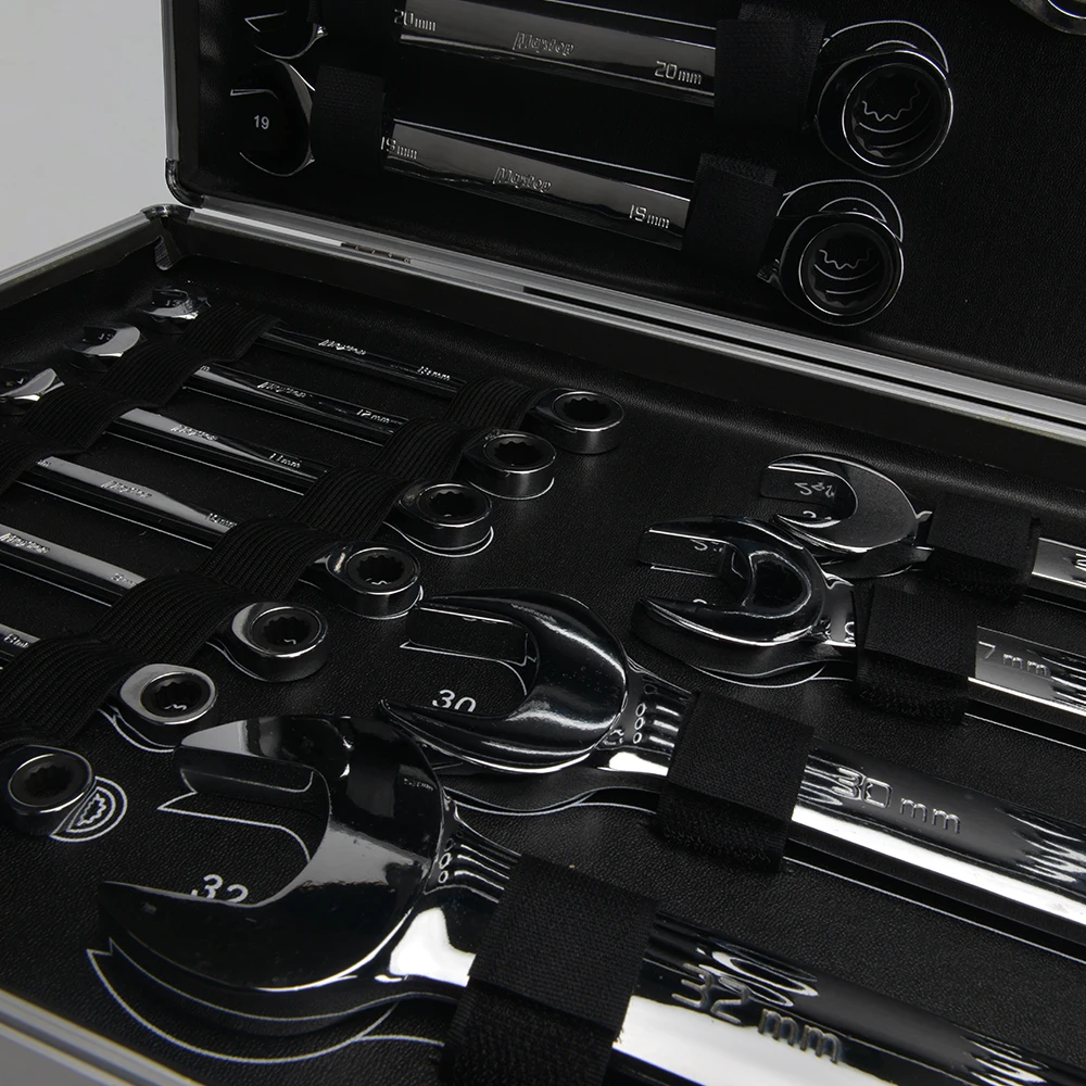 22 pcs auto repair box spanner with ratchet