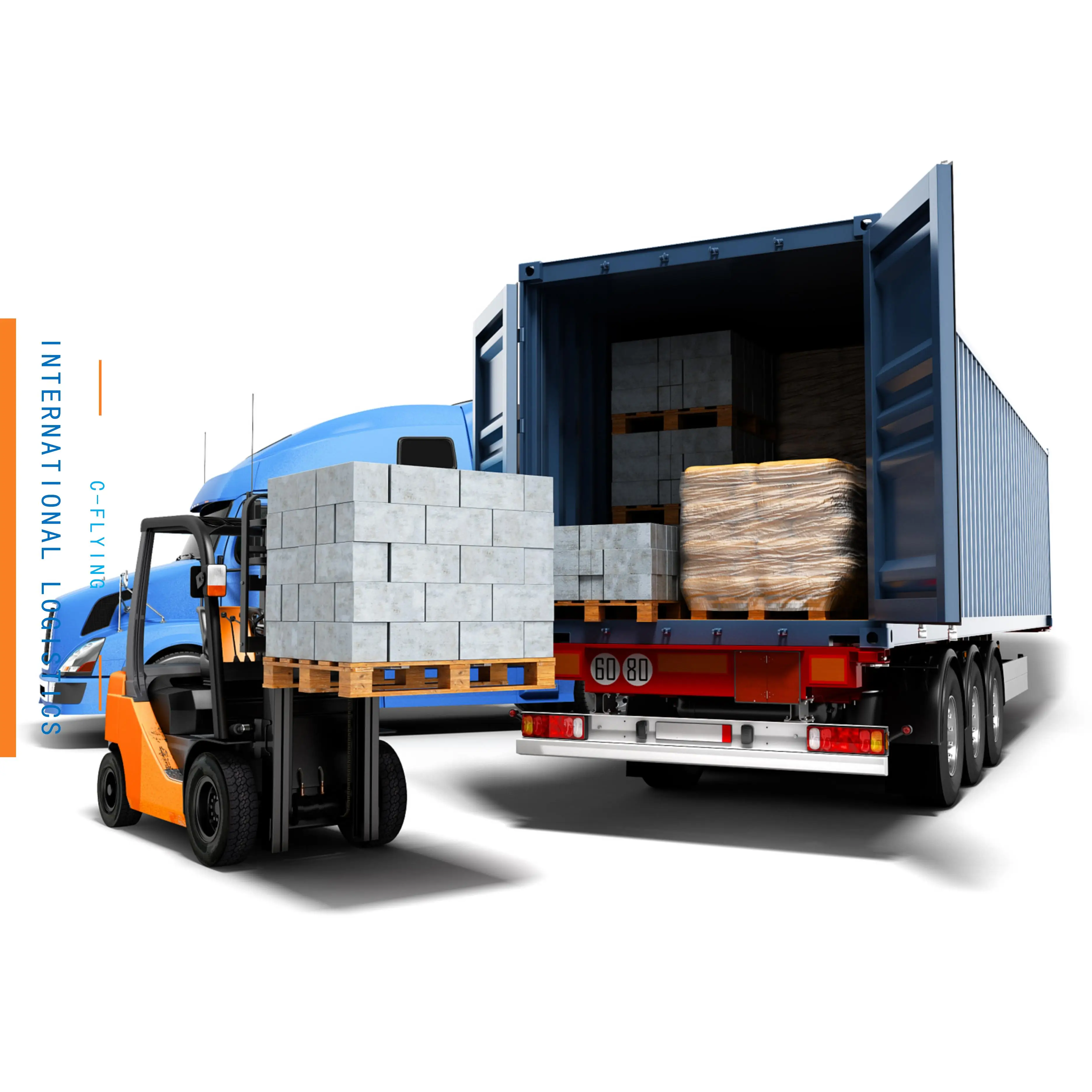 Truck Private Agent DDP Shipping Cost From China To Italy
