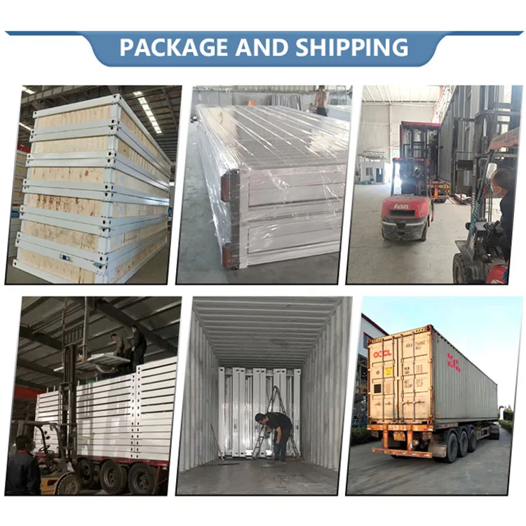 Storage Container House 16ft Folding Portable Movable Flat Pack Mobile in USA for Rental