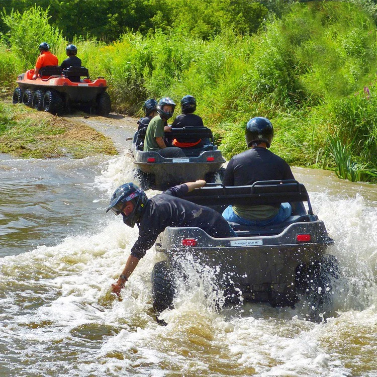2021 Europe atv amphibious vehicles for sale electric 8 heels atv