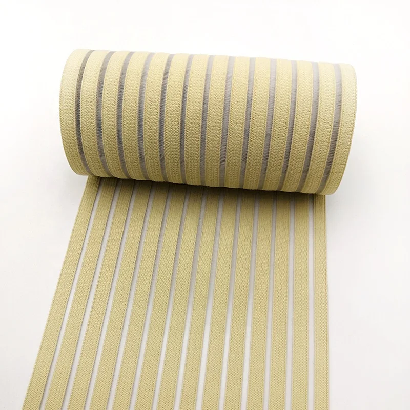 16cm/6Inch Width Comfortable Knit Fish Line Elastic Webbing For Sports And Medical Bandage