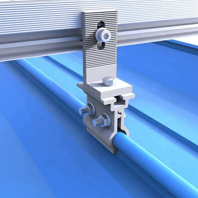 metal roofing support bracket metal sheet roof solar mounting l foot solar