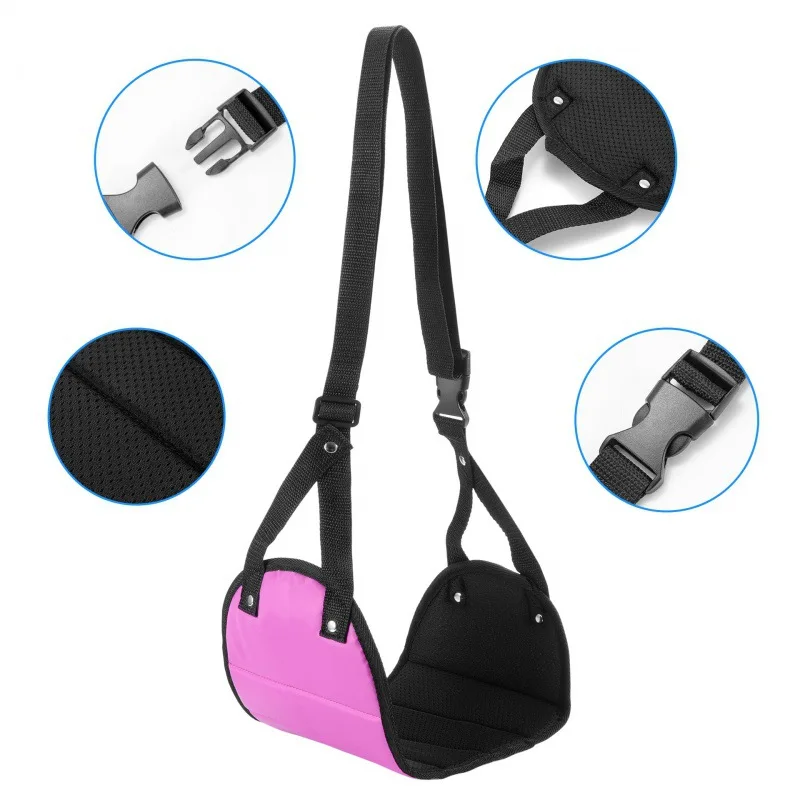 Portable Airplane Foot Rest No Clashing Foot Hammock Adjustable Leg Rest for Long Flights Essential Travel Footrest
