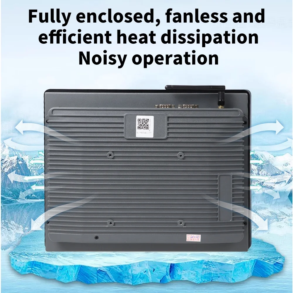 YCLTOUCH Multi-touch Capacitive Touch Screen Ip65 Waterproof Front Panel Pc Fanless Industrial Computer