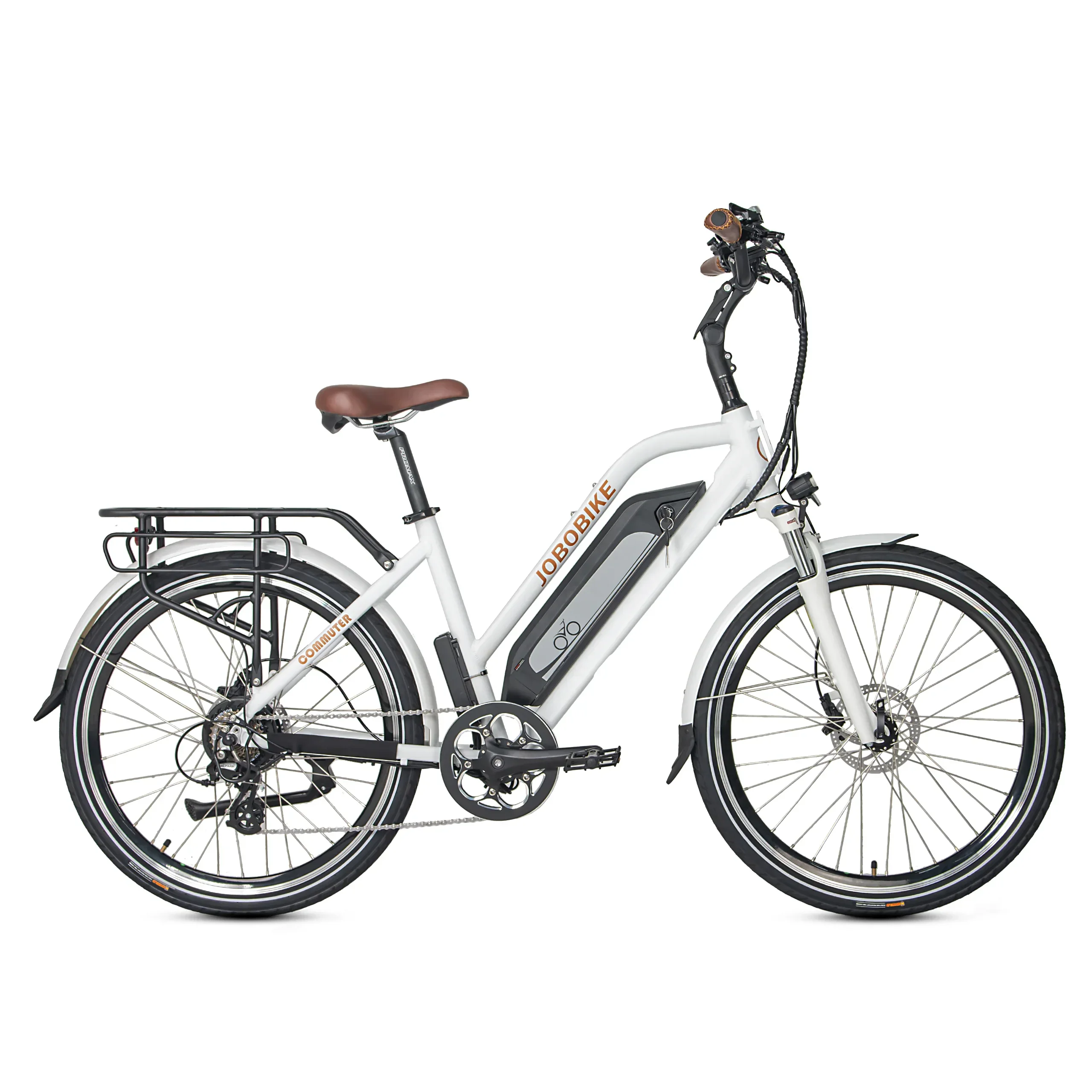 European Factory Step-Through Frame with  36V 18.2Ah Battery City e bike 28 women white