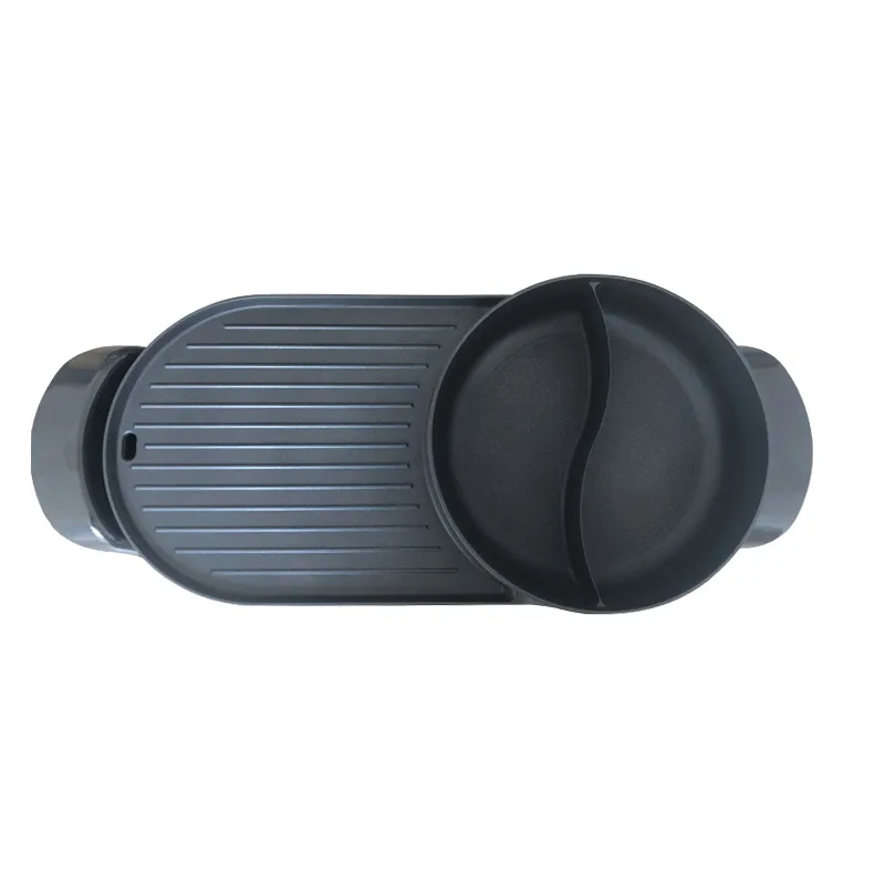 2 in 1 Multifunction Korean BBQ smokefree electric grill outdoor grill machine electric