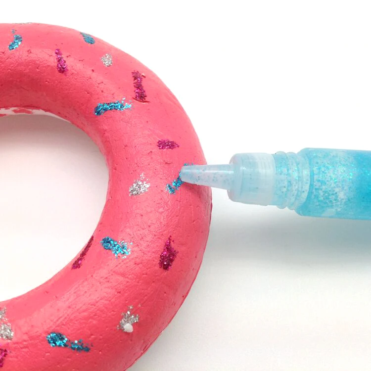 non-toxic 20ml glitter glue acrylic paint in bulk