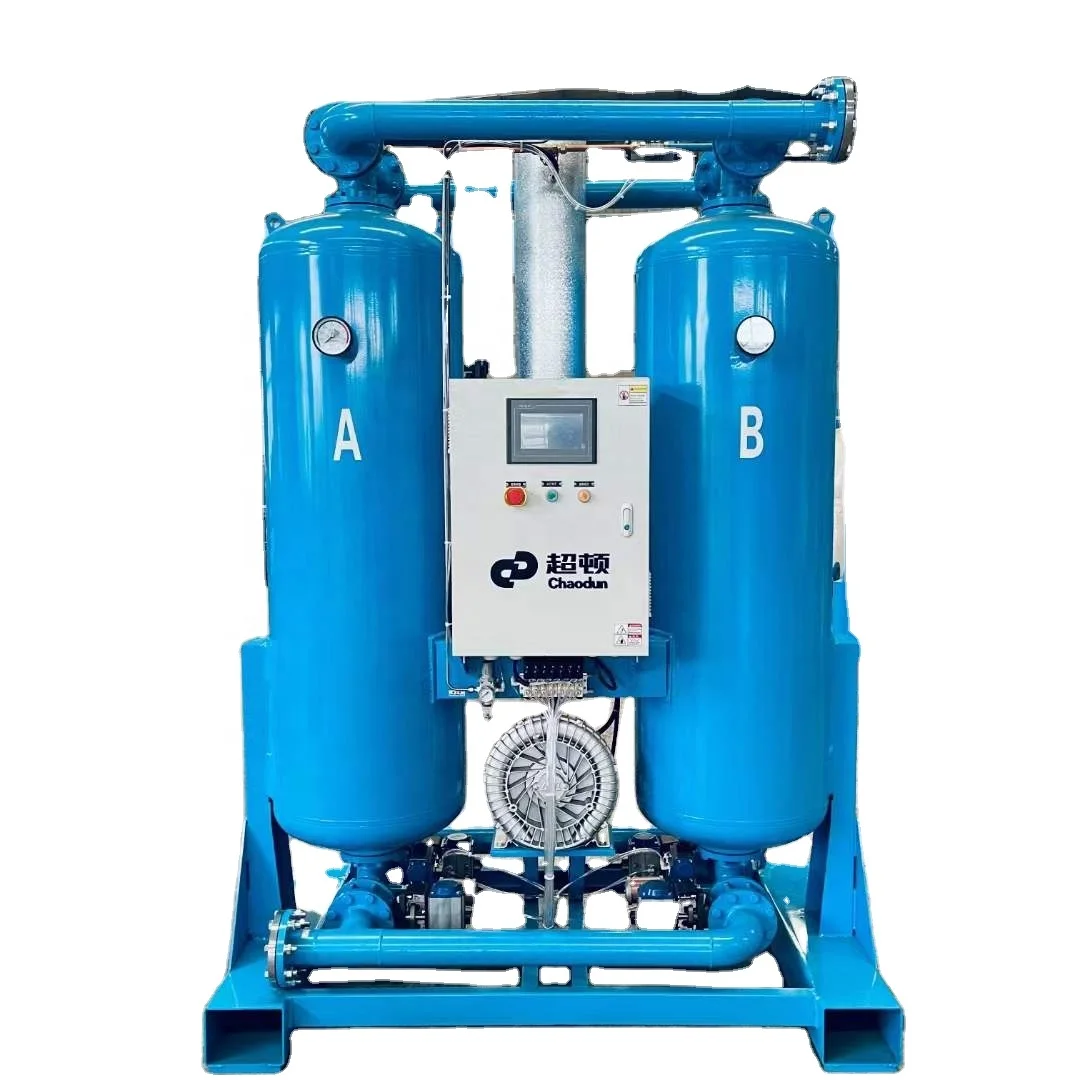 Energy Saving Blower Heated Desiccant Air Dryer for Industrial Compressor for Cement Plant for Factory 75m3/Min