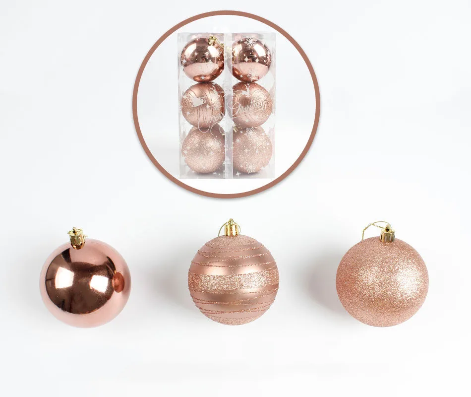 Christmas ornament Decoration Shatterproof indoor Plastic Christmas ball