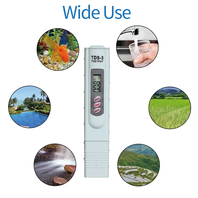 0.02 accuracy pocket size digital water quality test pen type tds meter water ppm meter