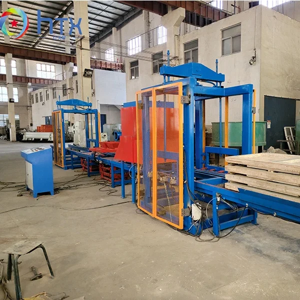Auto Bricks Machines Plastic Pallet Factory Concrete Block Production Line For Plastic Paver Molds