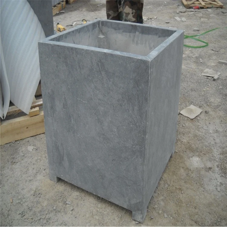 Decoration stone flower pot garden stone planter pots