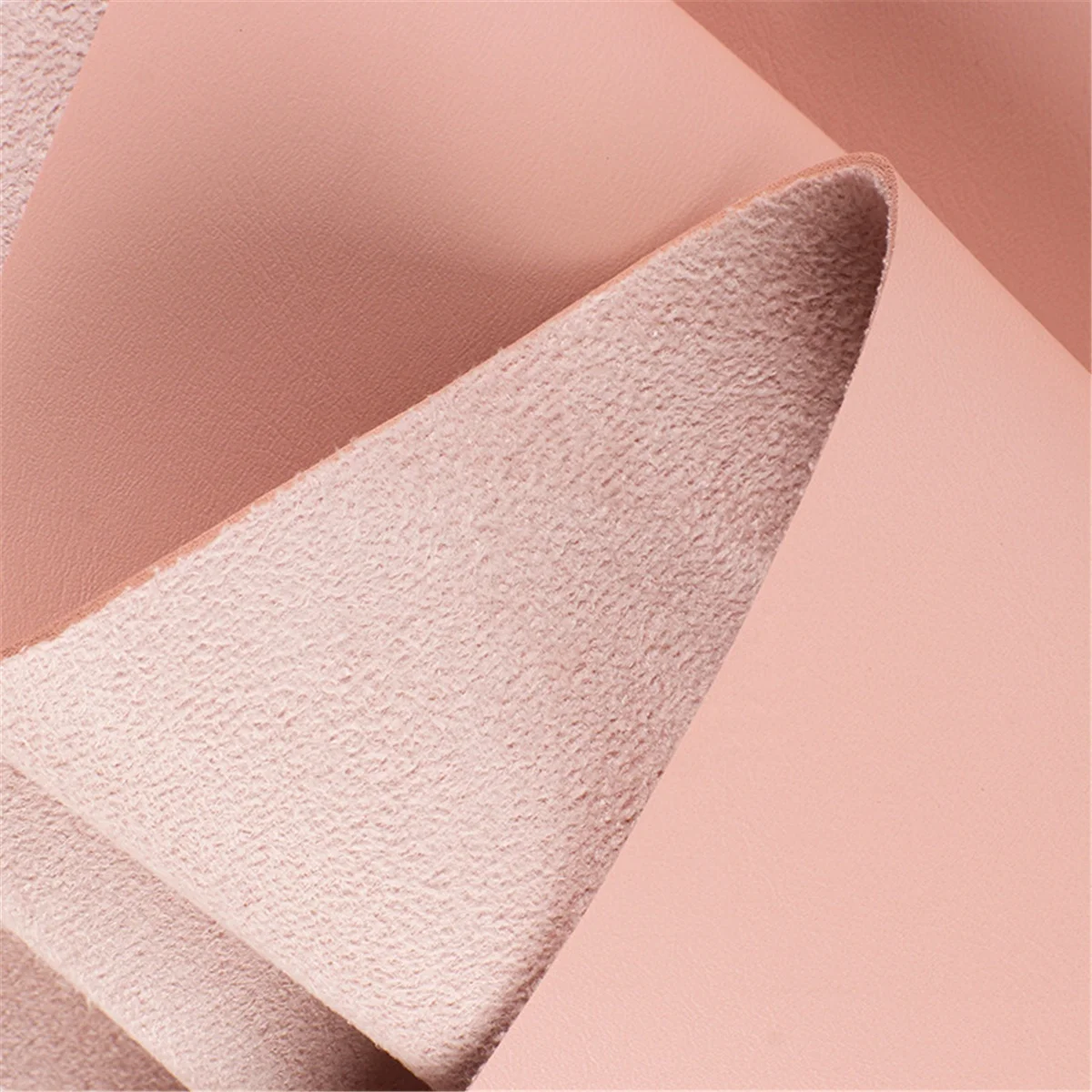 Eco friendly suede leather PFY1186 real leather suede backing faux leather durable use for bag furniture and belts