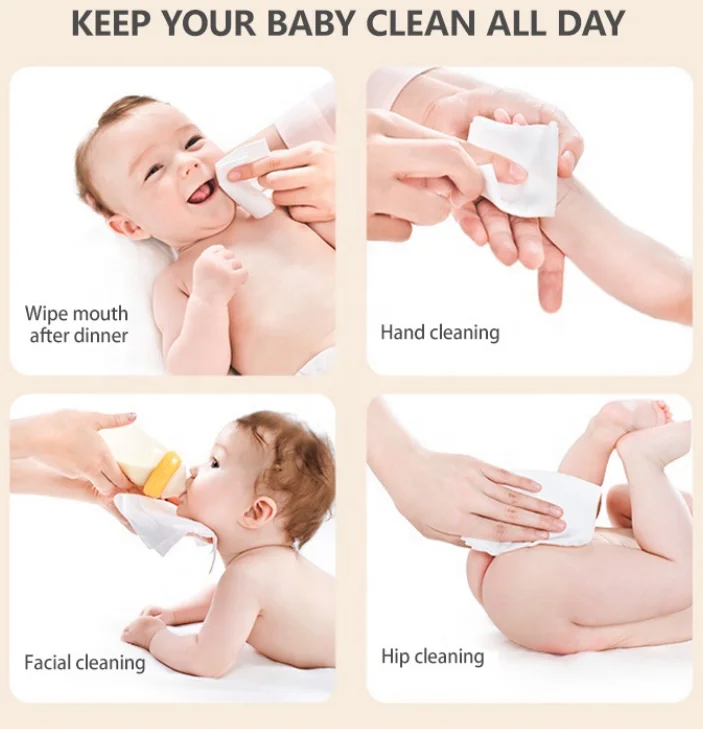 Cheap Wet Tissue for Baby Cleaning Paper Towel Wet Tissue Aloe Vera Wet Wipes