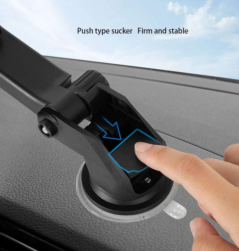 Phone  Holder Multifunctional Telescopic Air Vent Car Mount Mobile Phone Holder