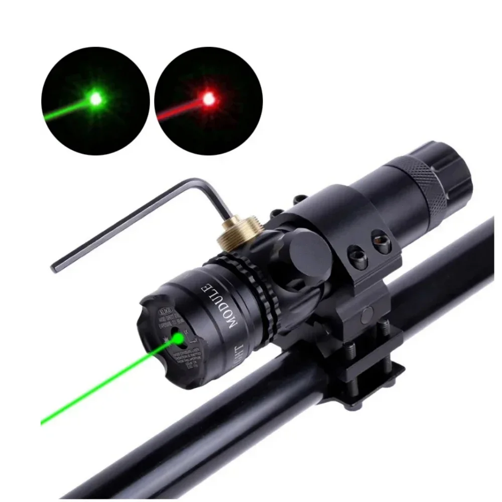 Outdoor Tactical Hunting Red/Green Laser Point Sight With Adjustable Red Green Laser Sight