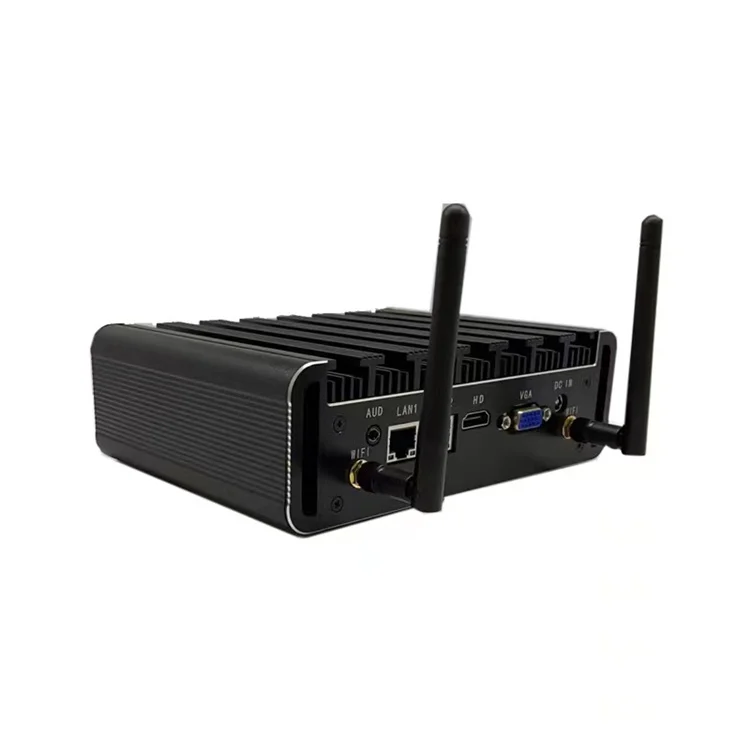 Factory Wholesale Low Price Aluminium Alloy Portable Fanless Mini Pc For Industrial