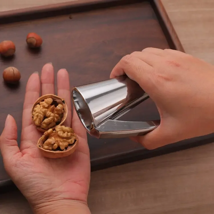 New arrival nutcracker effortless walnut opener different shape nut Xmas nut cracker