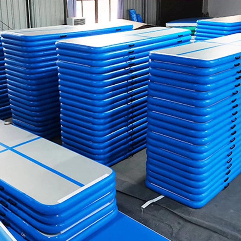 Long Service Life 3m 4m 5m Inflatable Tumbling Air Track mat for Gym