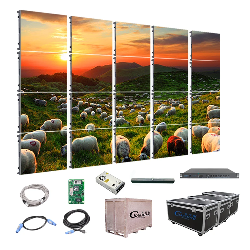 LED Video Wall High Definition P1.25/P1.53/P1.66/P1.86/P2 Conference Hall Fine Pixel Pitch For Advertising