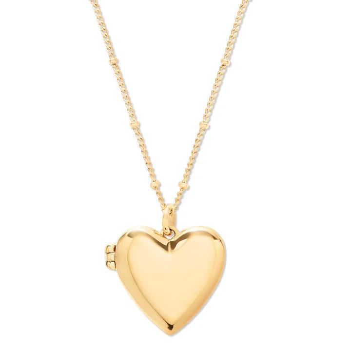 Wholesale 925 sterling silver Blanks Custom isla heart locket necklace