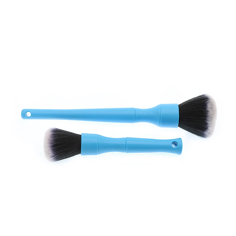 2pcs/set car wash brush super quality air vent cleaning car wash interior detailing brush soft car brush