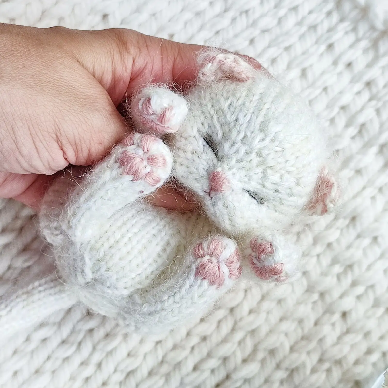 Творение животных котенок DIY Начинающий полный набор для рукоделия вязания начинающих