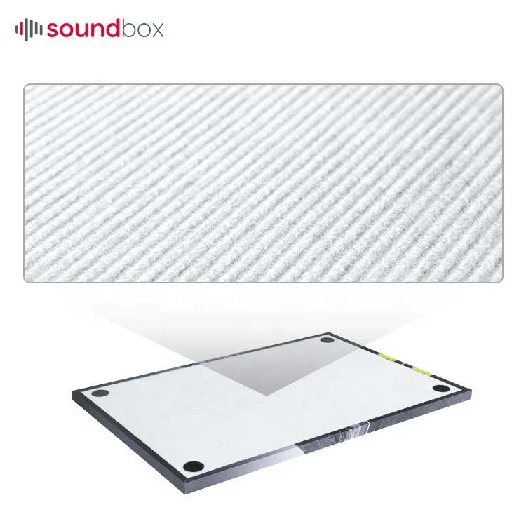 Soundbox Self-adhesive Acoustical Soundproof Wall Environmental Decorative Panels With Factory Price