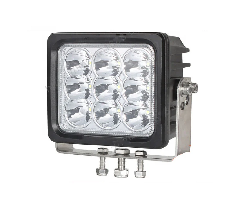 auto lighting system led work light bar 6inch 90w truck forklift led headlight for 4x4 utv atv boat tractor