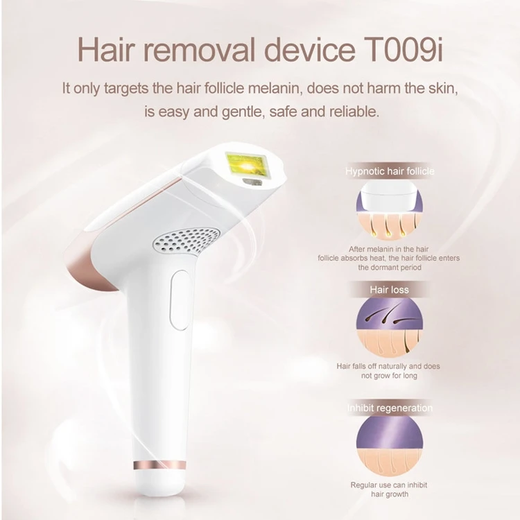 Lescolton T009i IPL Depilador Facial Hair Epilator Permanent Home Use Laser Hair Removal Machine