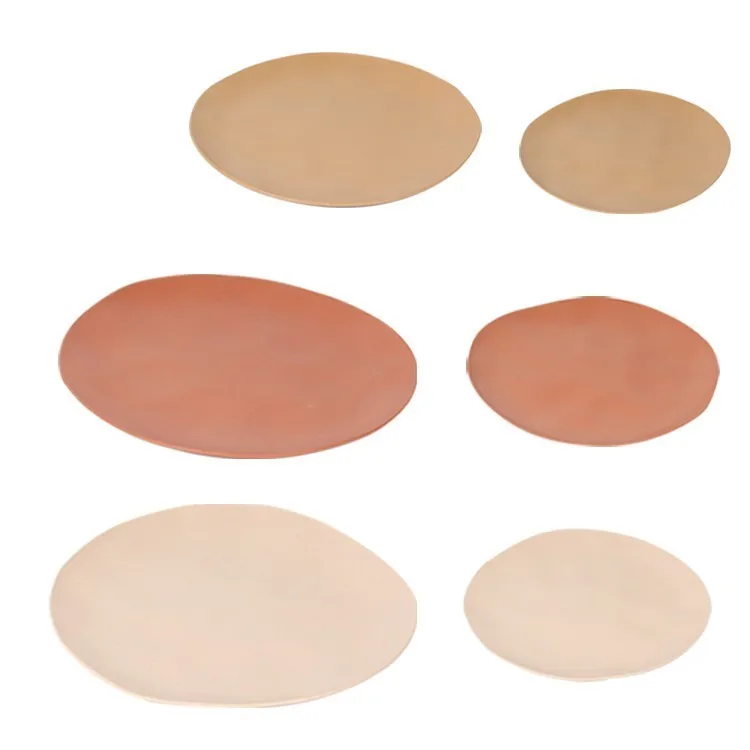 Disposable Plate Eco Friendly Microwavable Dish for Restaurant Biodegradable Round Food Plates 5 6 7 8 9 10inch