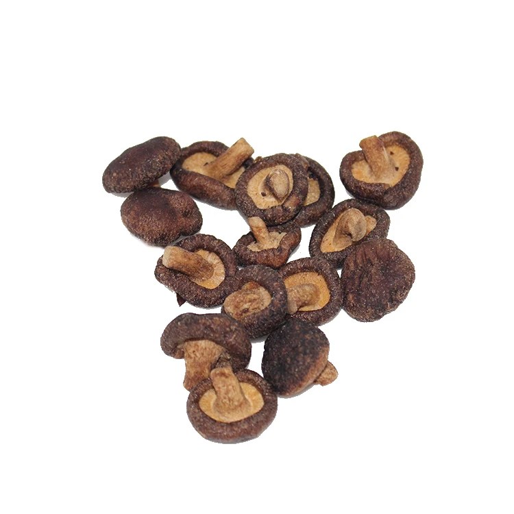 Vacuum Fried  Dehydrated Shiitake Mushroom Chips As Snacks