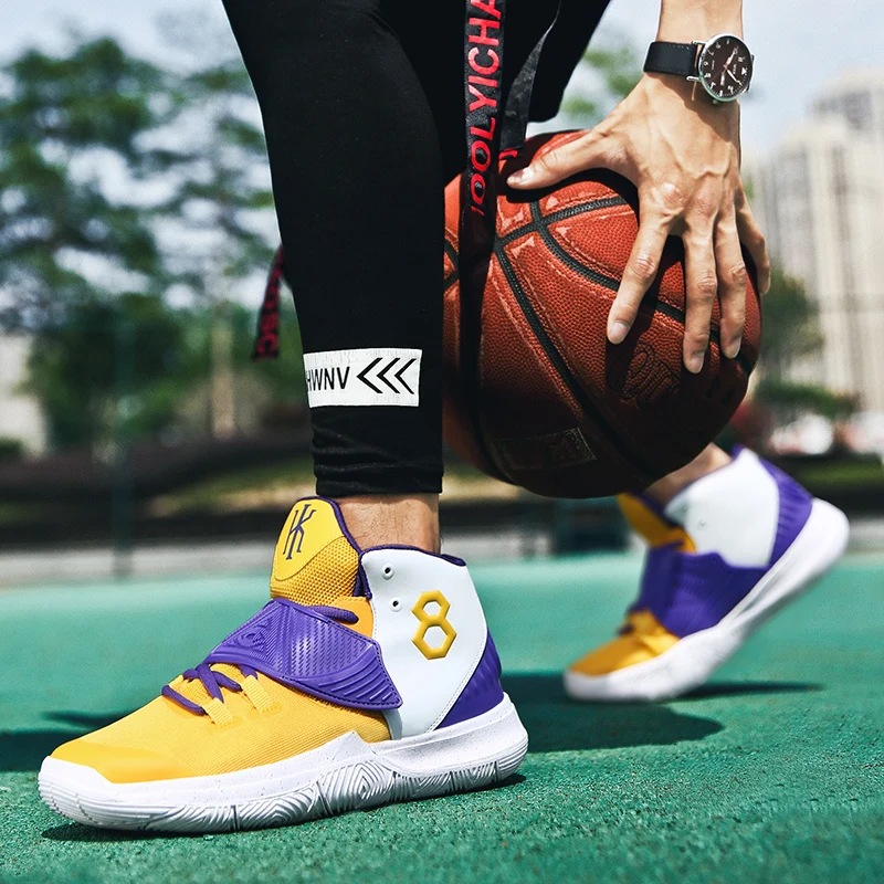 Dropshipping Supplier Men Fashion Style Sneakers Boots Man Sports High top Basketball Shoes