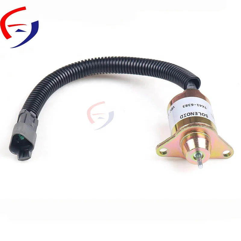 Flame Failure Solenoid Valve For Yanmar Engine Tk41-6383 1503es-12s5suc11s