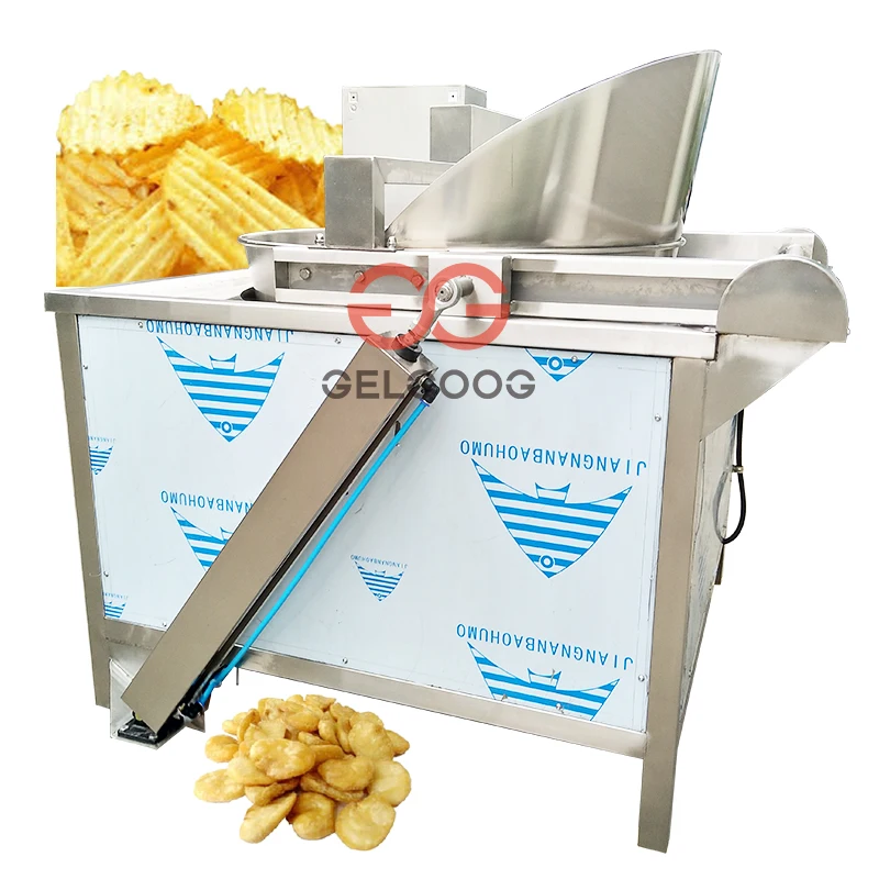 Commercial Price Oil Gas Deep French Fries Frying Banana Potato Chips Fryer Machine